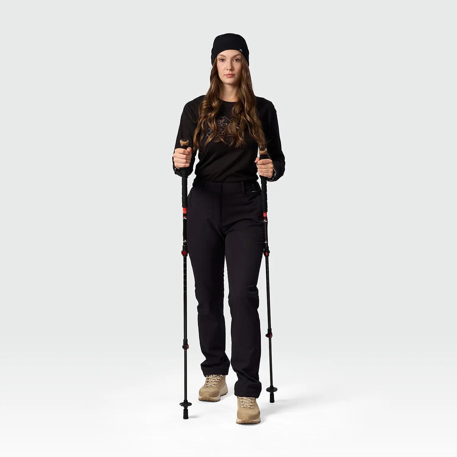 HILPPA dámské outdoorové kalhoty, regular fit, větruodolné 2/6