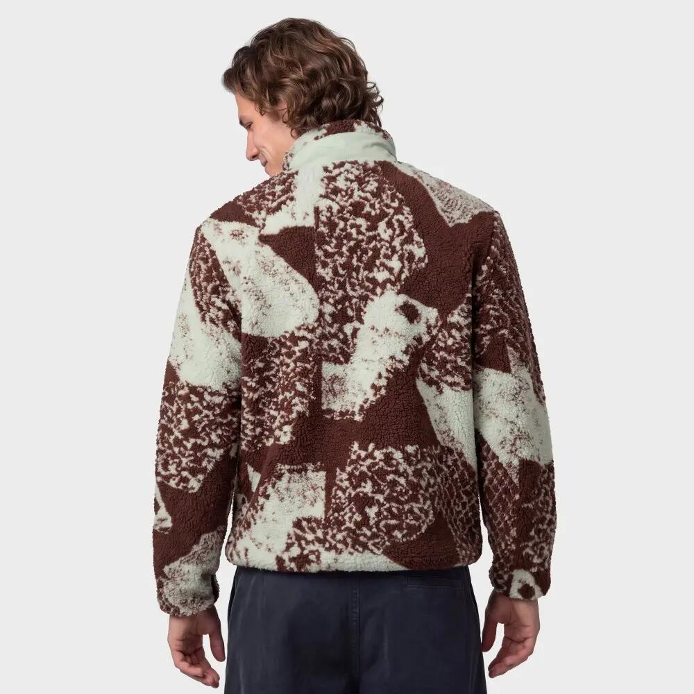 Chaqueta forro polar sherpa hombre Boreas Green Verde 6/7