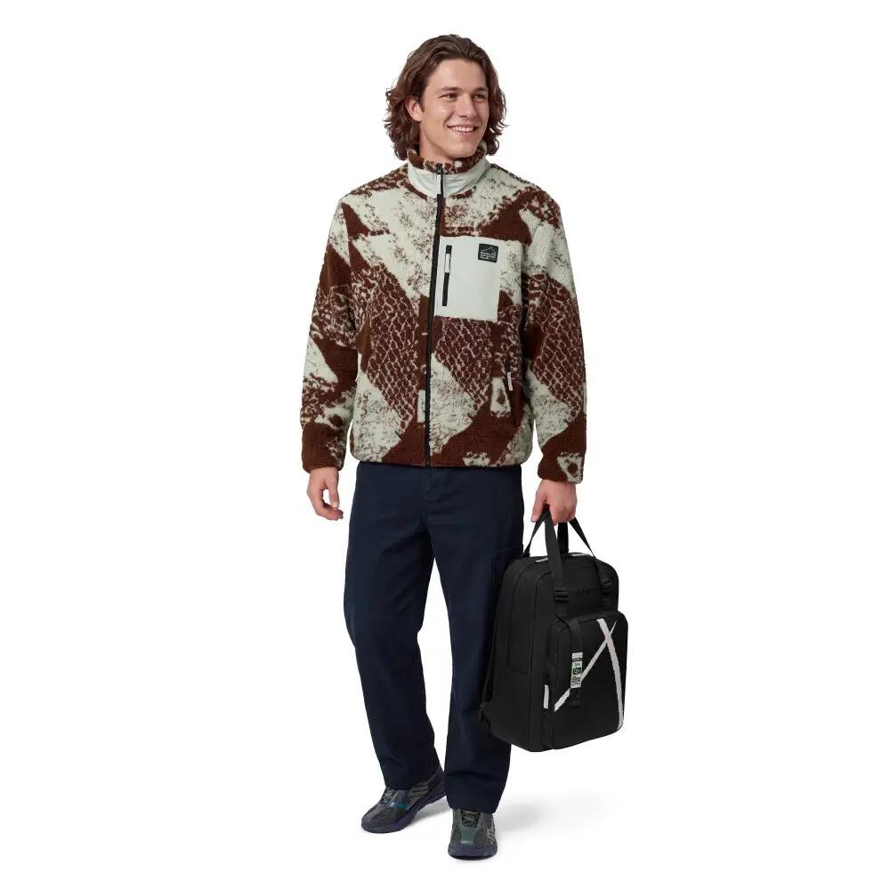 Chaqueta forro polar sherpa hombre Boreas Green Verde 3/7