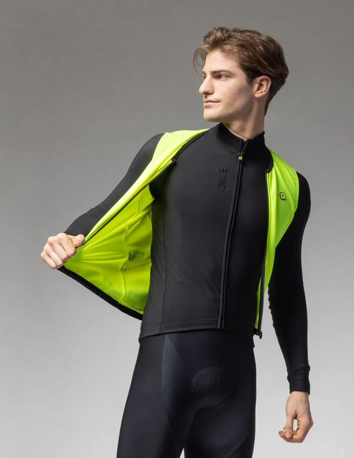 Kamizelka rowerowa męska Alé Cycling PR-E Thermo 2.0 3/8