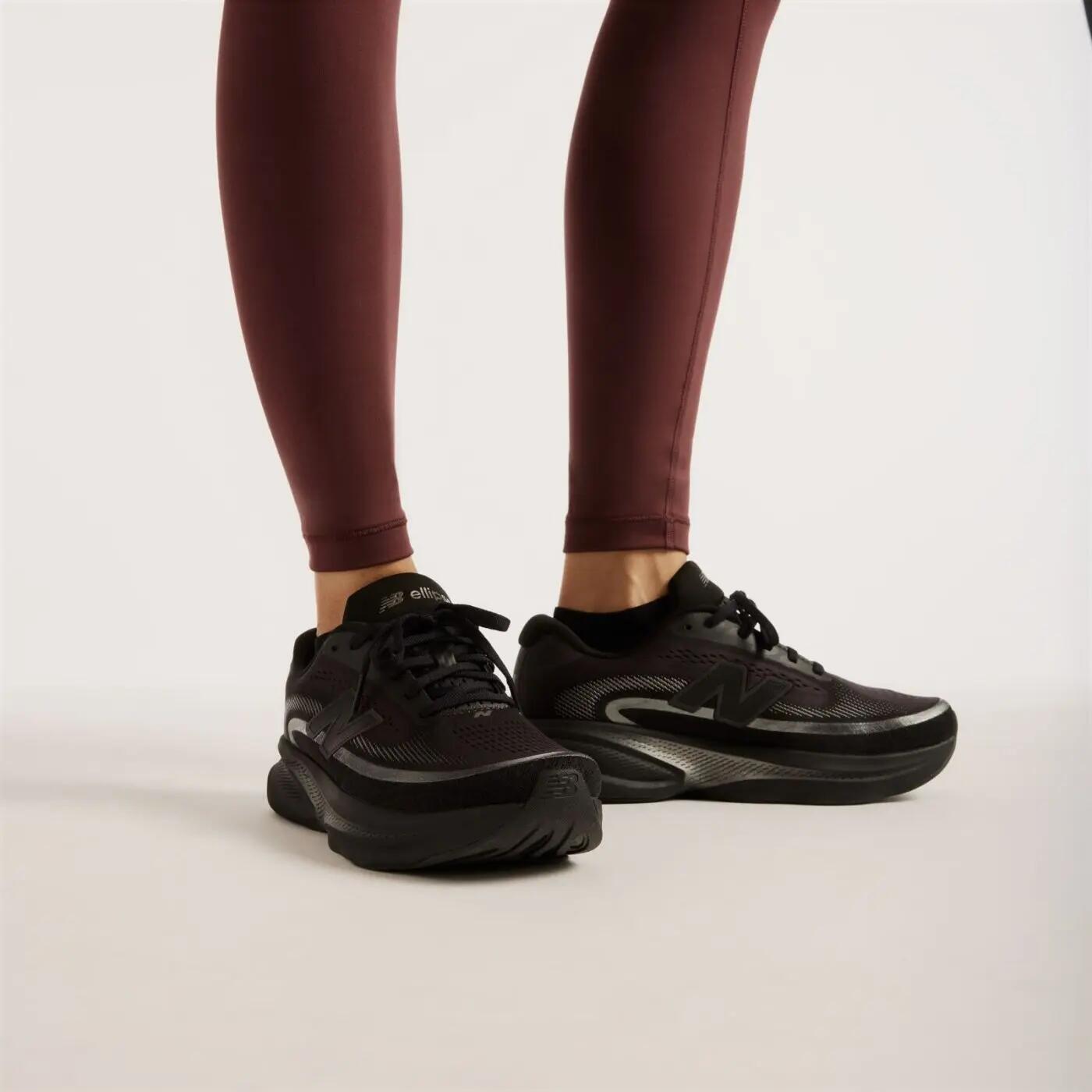 Leggings New Balance Essential High Rise Burdeos Mujer 5/6