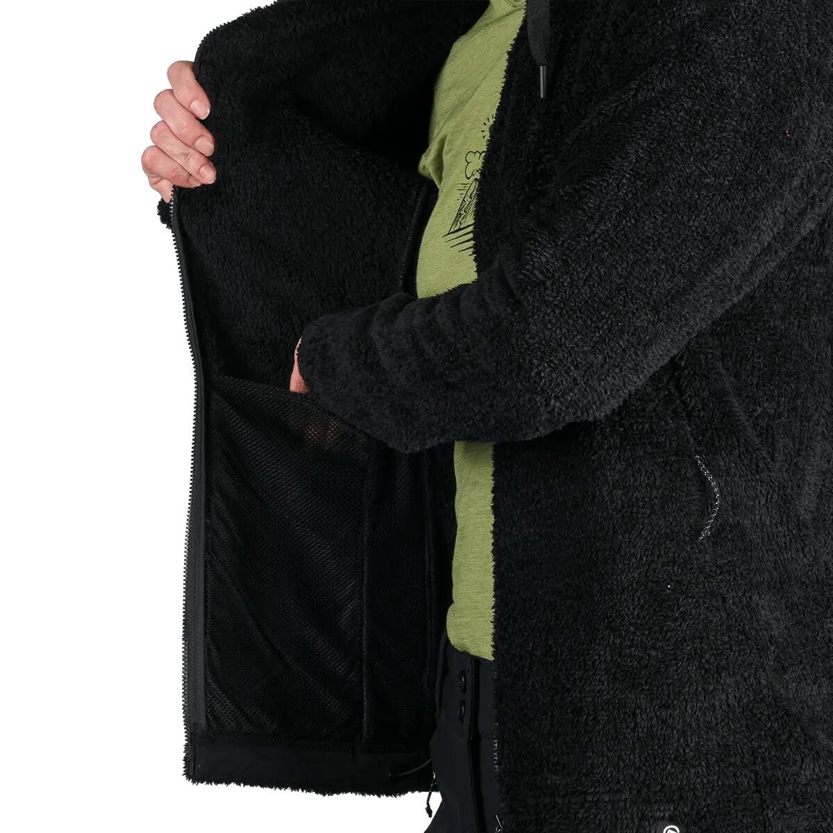 Dámský outdoorový flísový svetr v melanžovém stylu LACY 8/9
