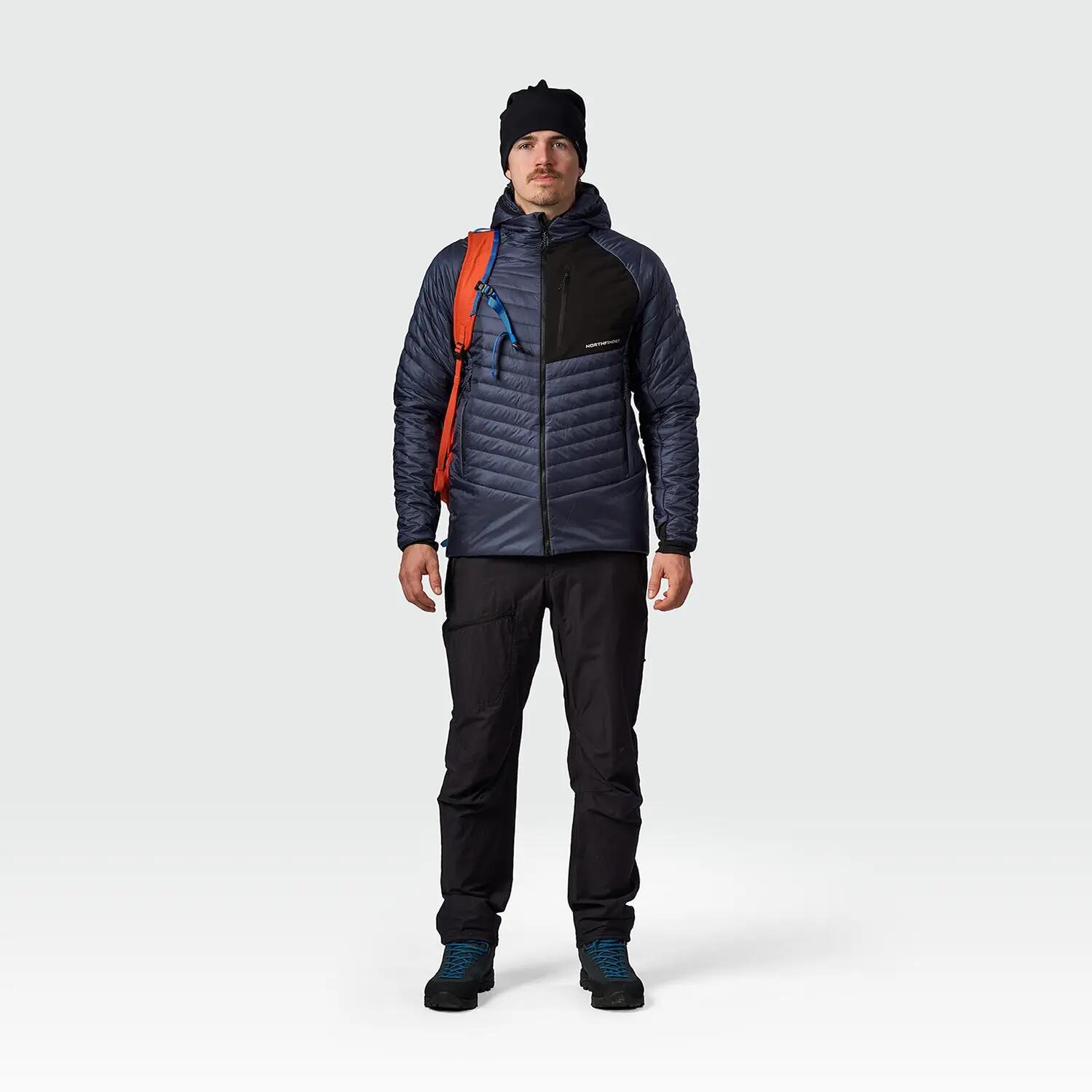 Pánská lehká zateplená outdoorová bunda 2/8