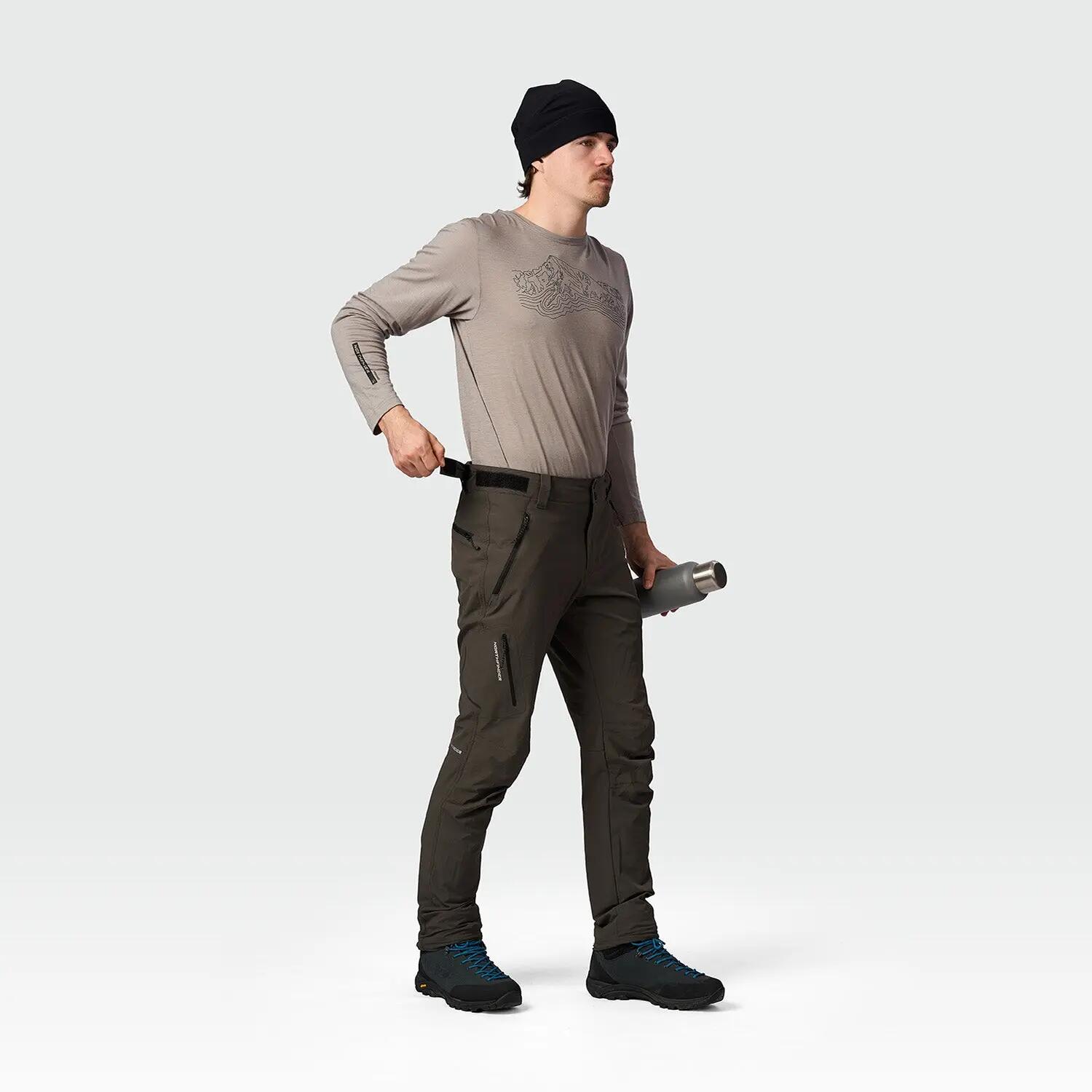 ELMOR pánské prodloužené elastické outdoorové kalhoty 4/6