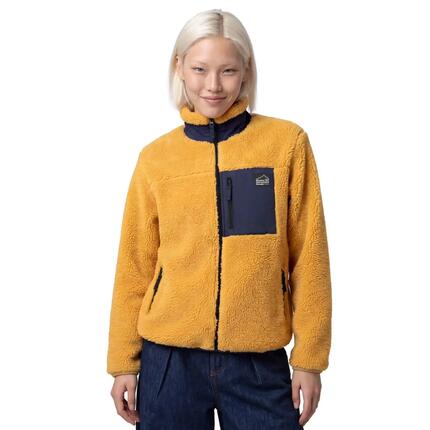 Veste sherpa femme Lifestyle Levi-W Brown Marron