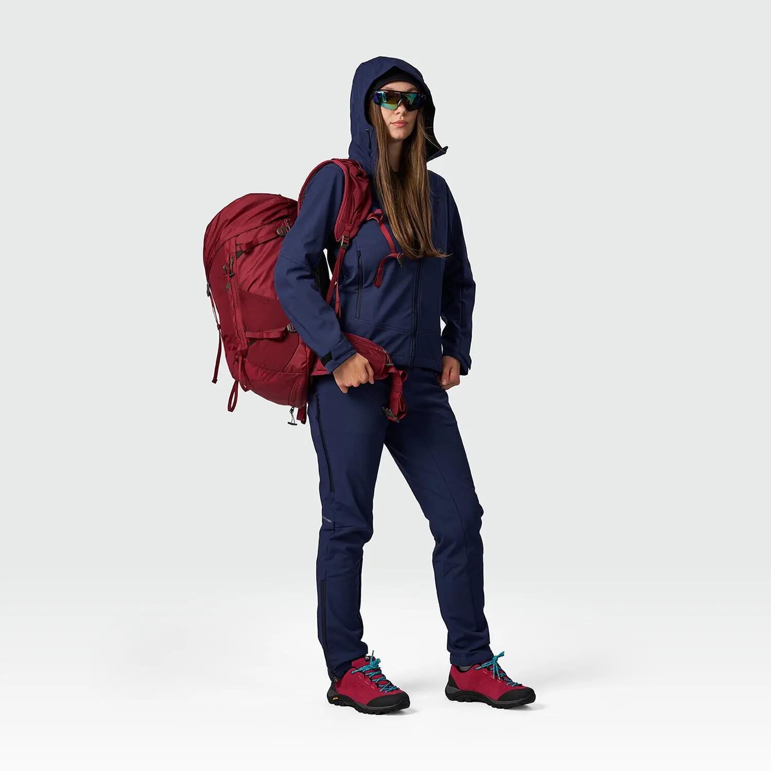 Dámská softshellová bunda KOZIARKA 3L pro trekking 5/9