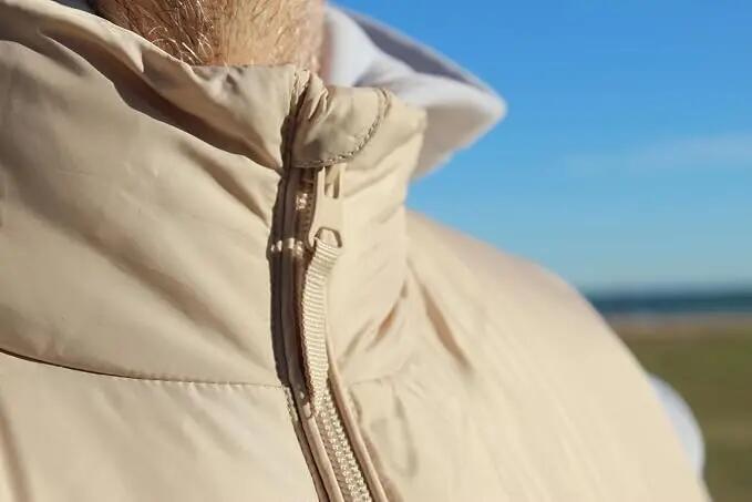 Gilet matelassé - Polyester recyclé - Homme/Femme (Beige) 4/7