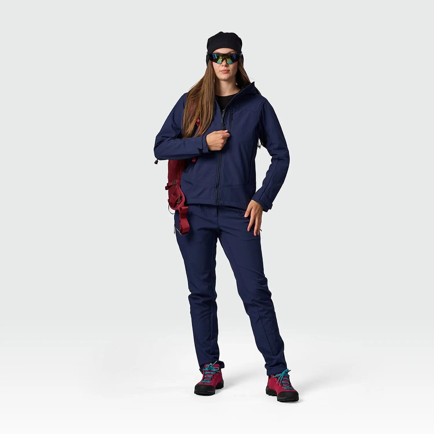 Dámská softshellová bunda KOZIARKA 3L pro trekking 4/9