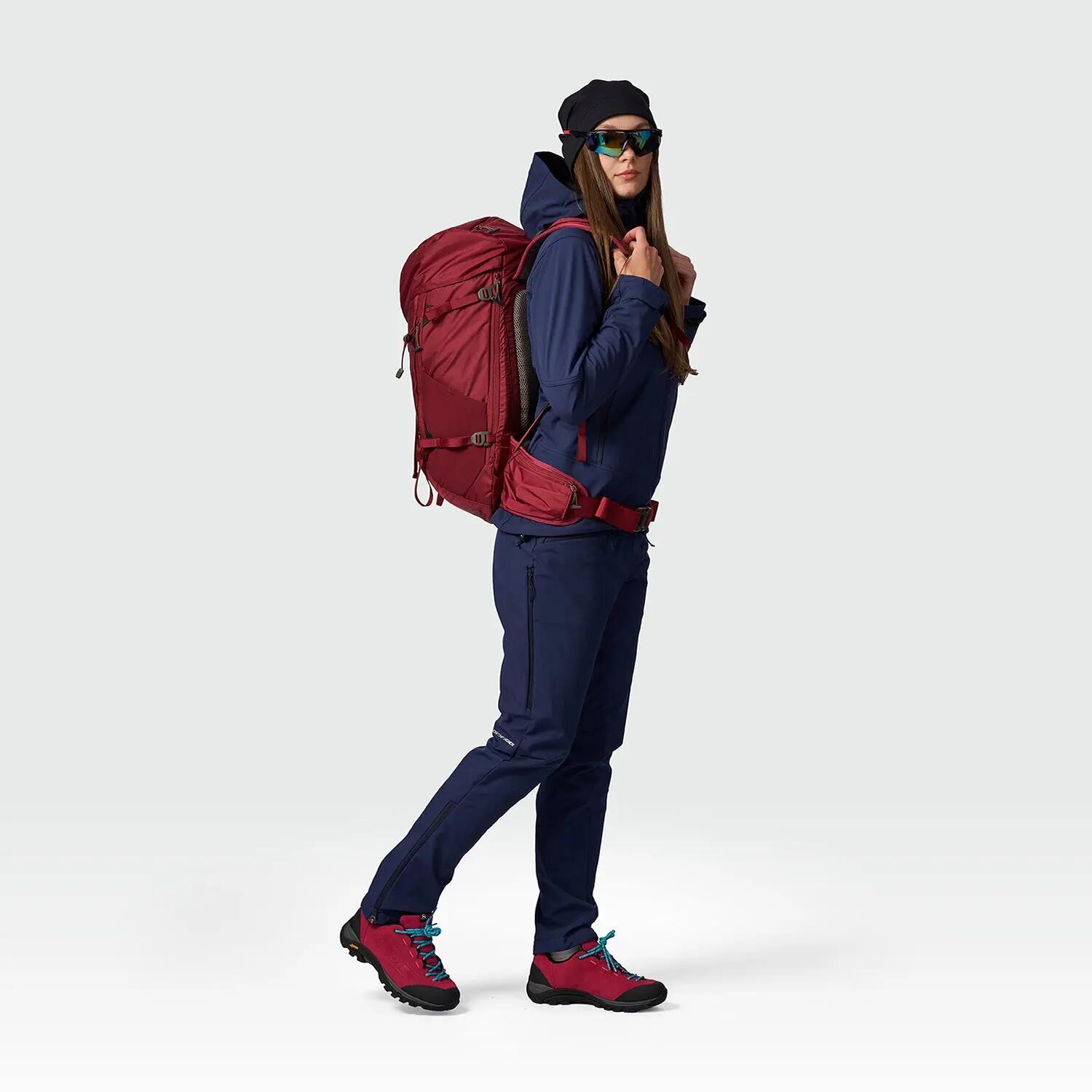 Dámská softshellová bunda KOZIARKA 3L pro trekking 3/9