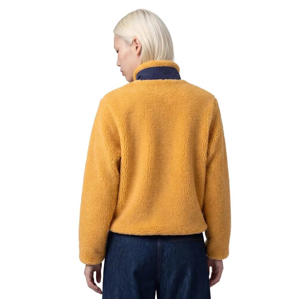 Dames Lifestyle sherpa jas Levi-W Brown Bruin 2/7