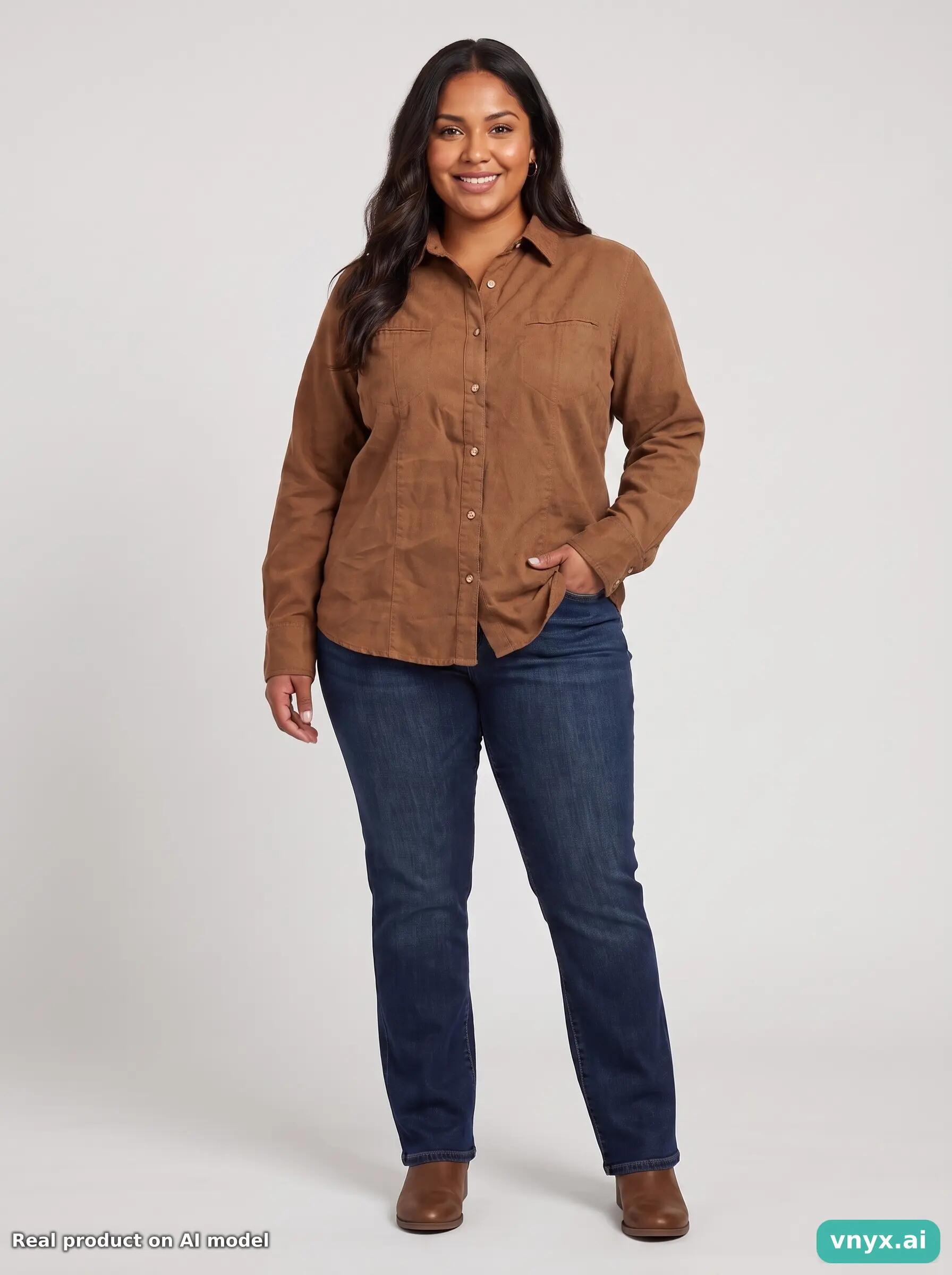 Second Life - Vintage Columbia Mahogany Shirt Women XL 6/6