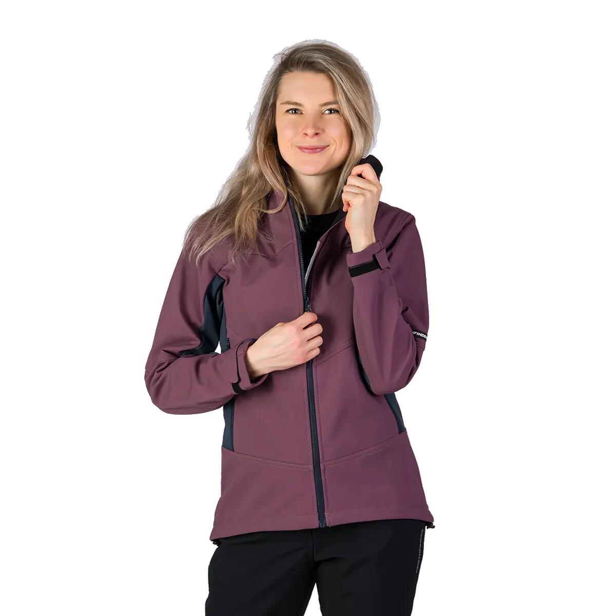 Dámská outdoorová softshellová bunda s kapucí 3L CHANDRA 5/12