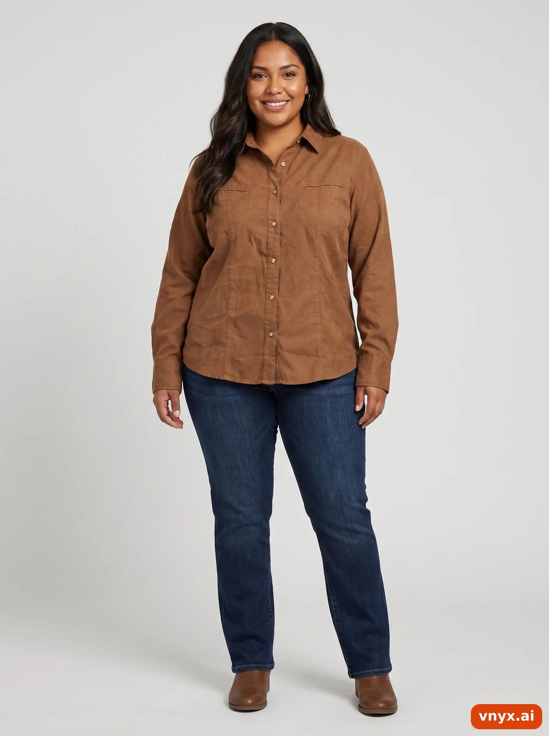 Second Life - Vintage Columbia Mahogany Shirt Women XL 3/6