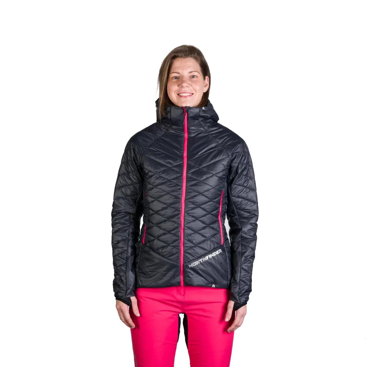 Dámská skialp bunda zateplující lehká Primaloft® OPALENA 1 2/6
