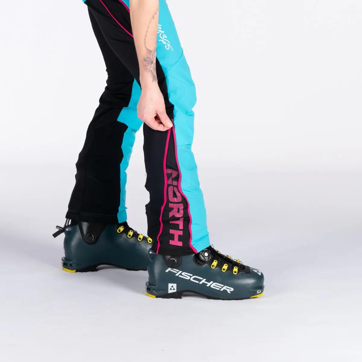Dámské skialp kalhoty hybridní Polartec® KAMENISTA 2 7/8