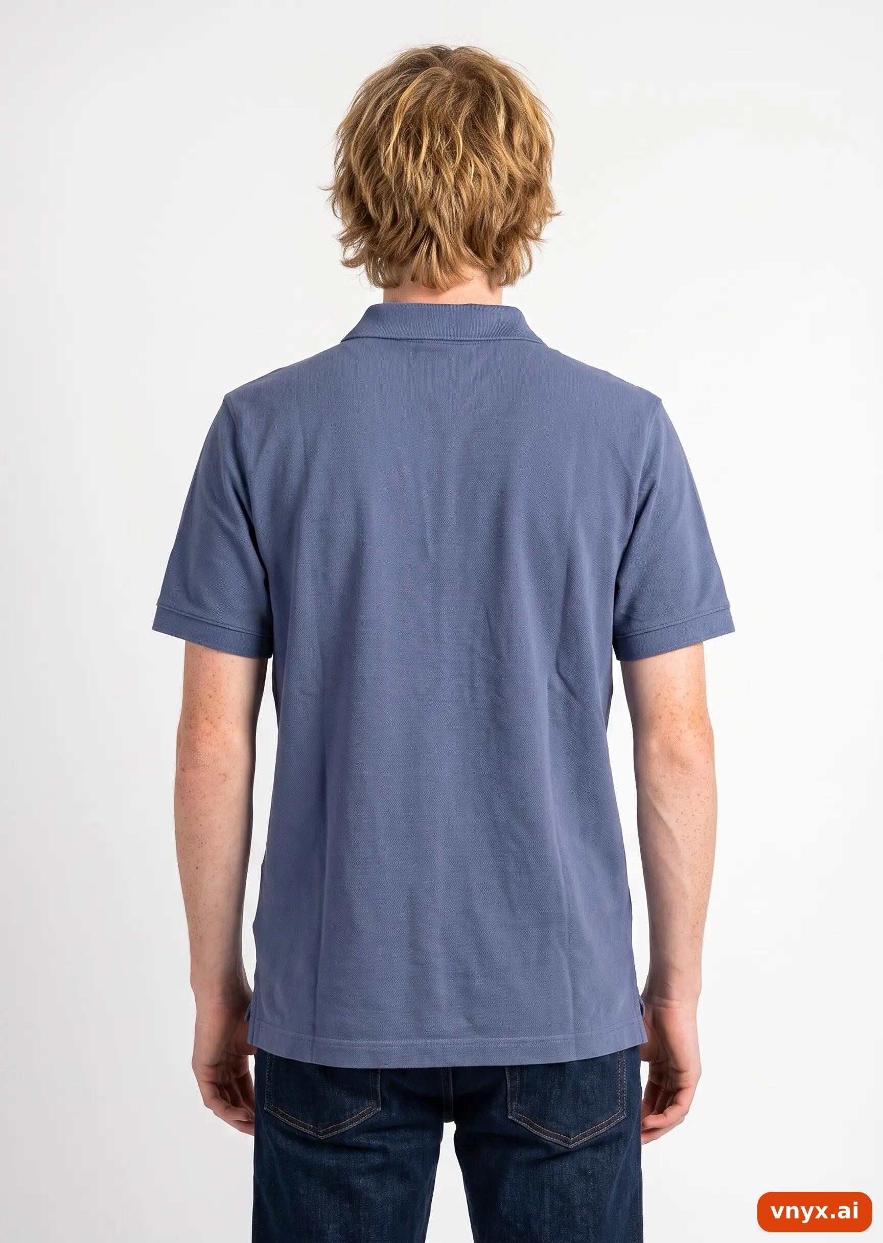 Second Life - Vintage Nike Slate Blue Polo Shirt Men M 2/6