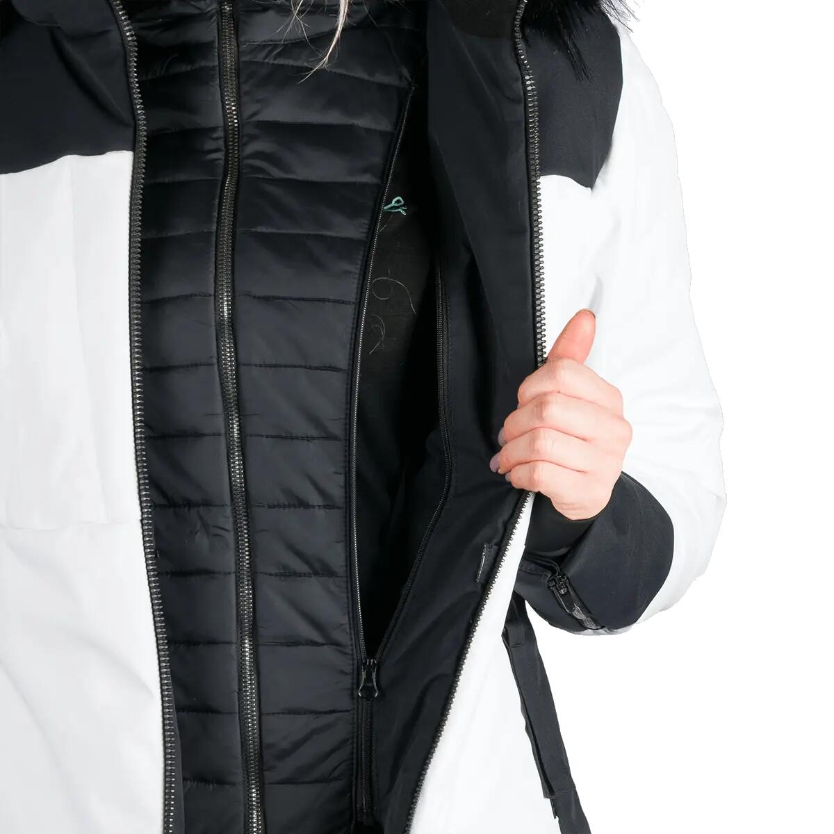 Dámská lyžařská technická trendy zateplená bunda TAYLER 14/14