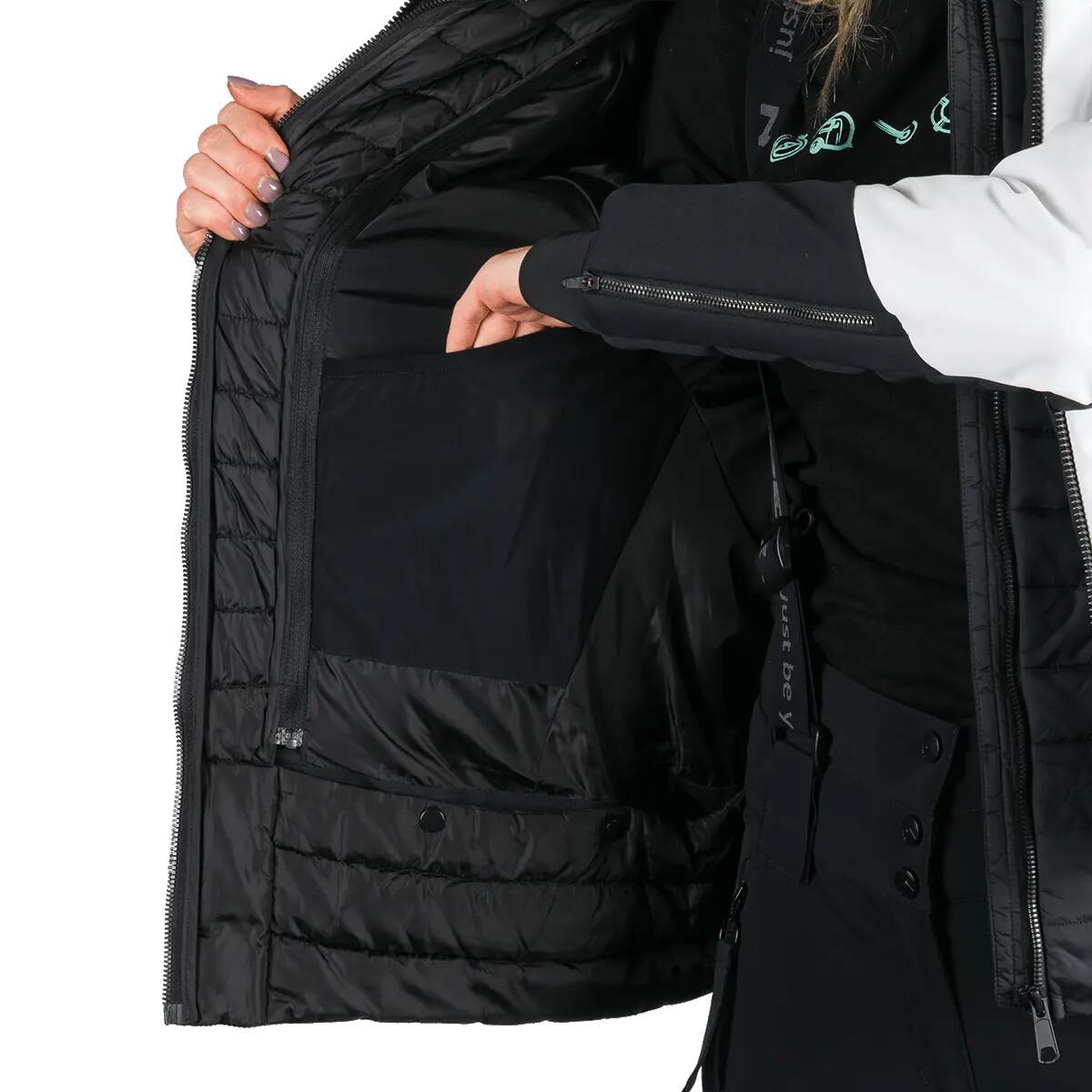 Dámská lyžařská technická trendy zateplená bunda TAYLER 11/14