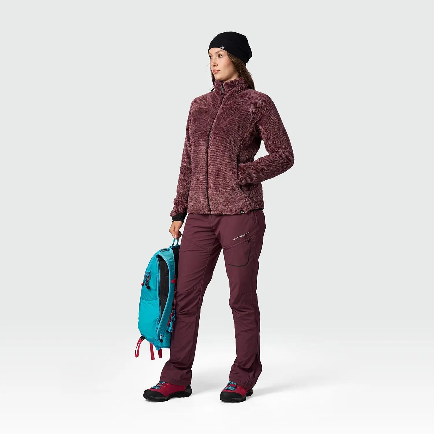 MARIANELA – dámský outdoorový sherpa fleece svetr, střední vrstva 4/7