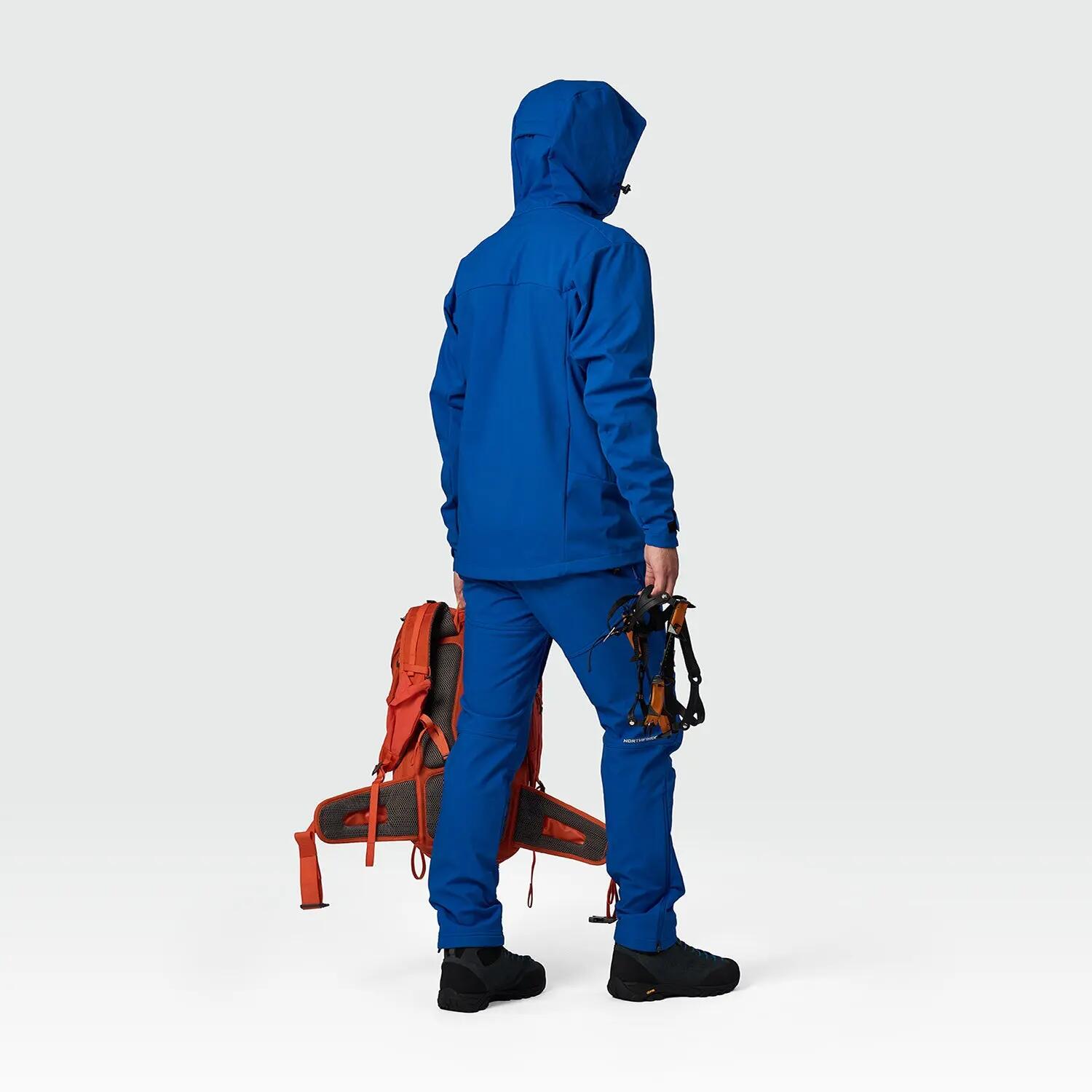 Pánská outdoorová softshellová bunda KLANEC 3L s kapucí 4/7