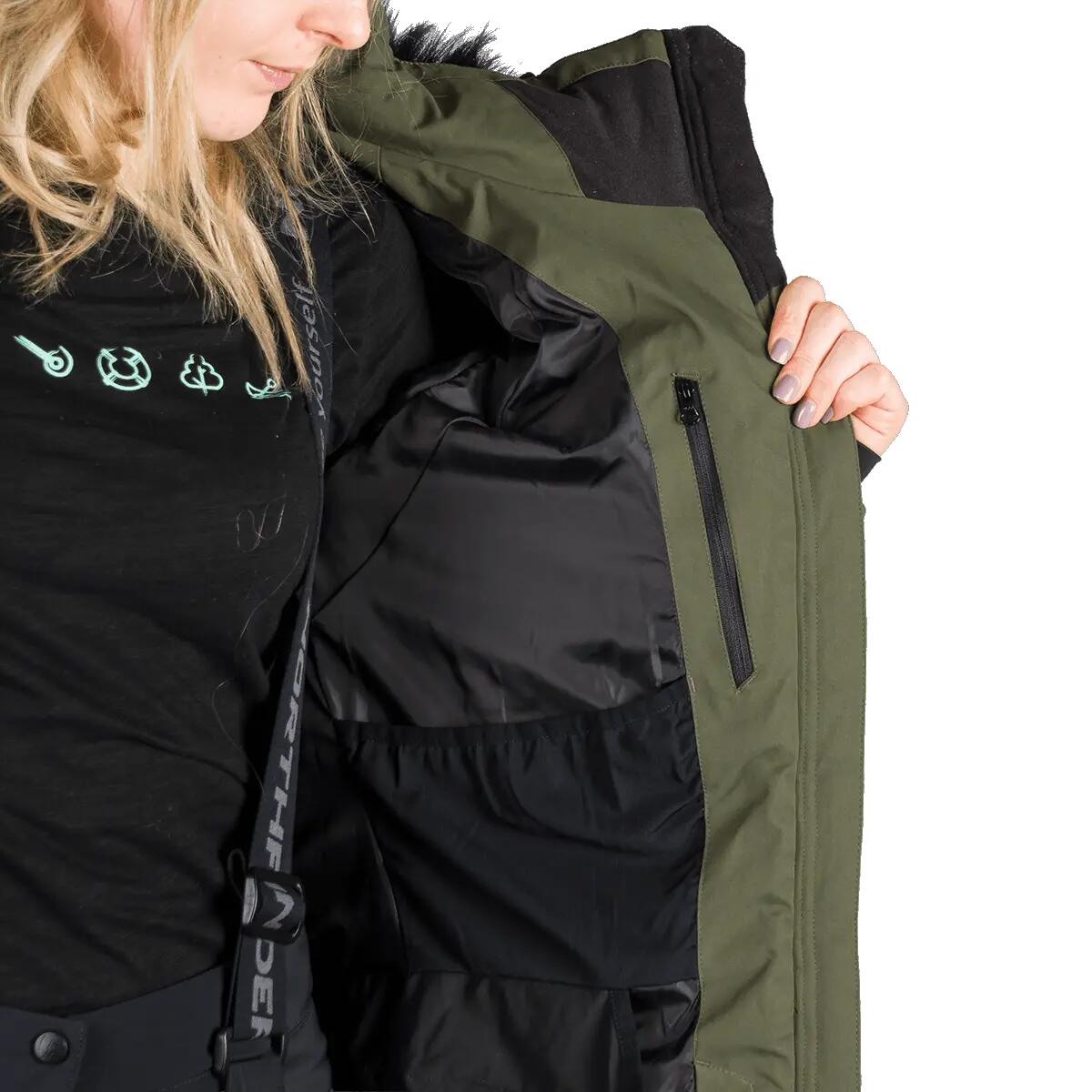 Dámská lyžařská trendy zateplená komfortní bunda MADDISON 15/15