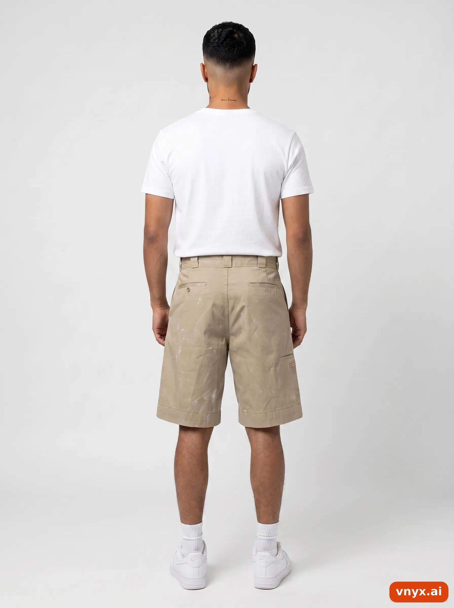 Second Life - Vintage Dickies Light Beige Shorts Men W32 4/6