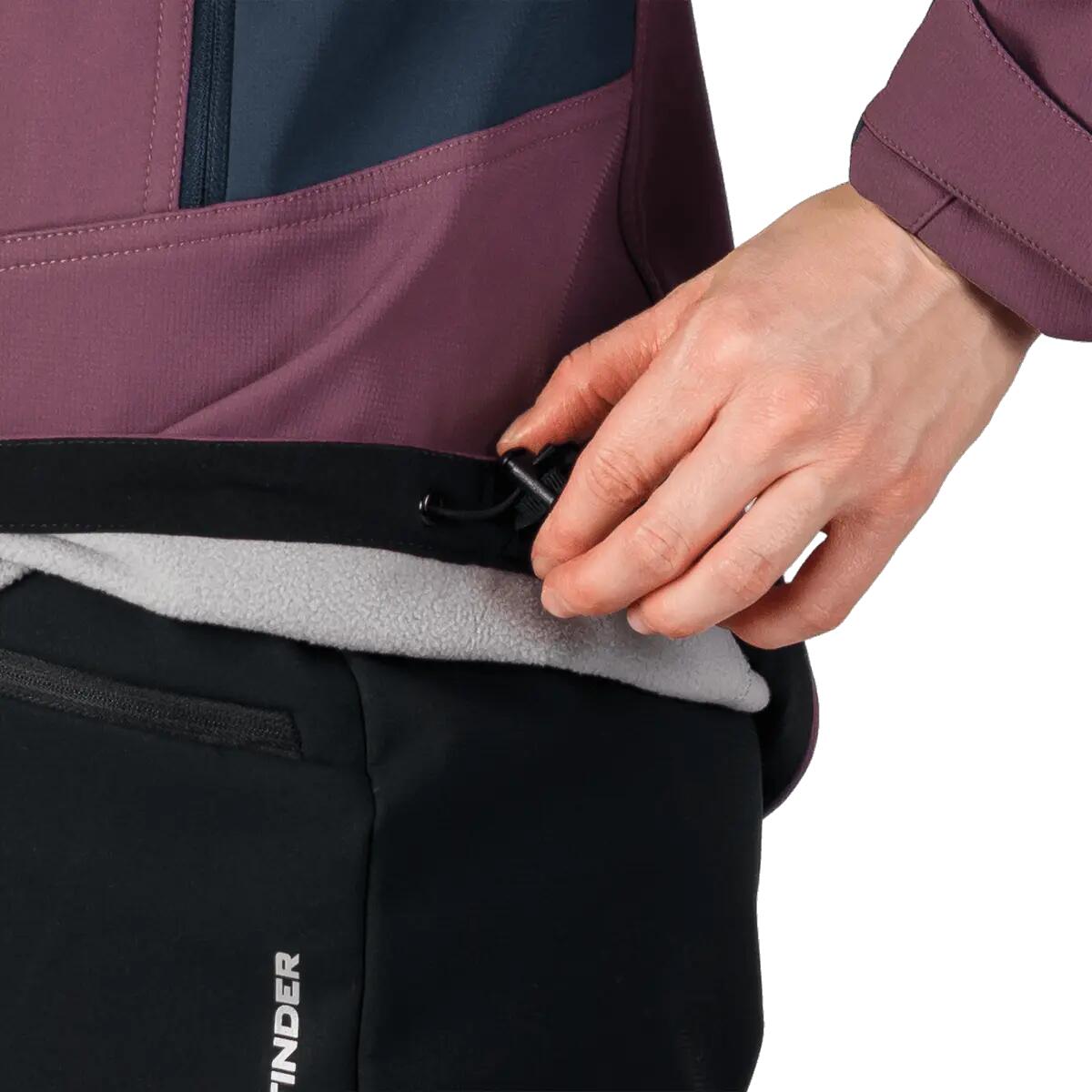 Dámská outdoorová softshellová bunda s kapucí 3L CHANDRA 12/12