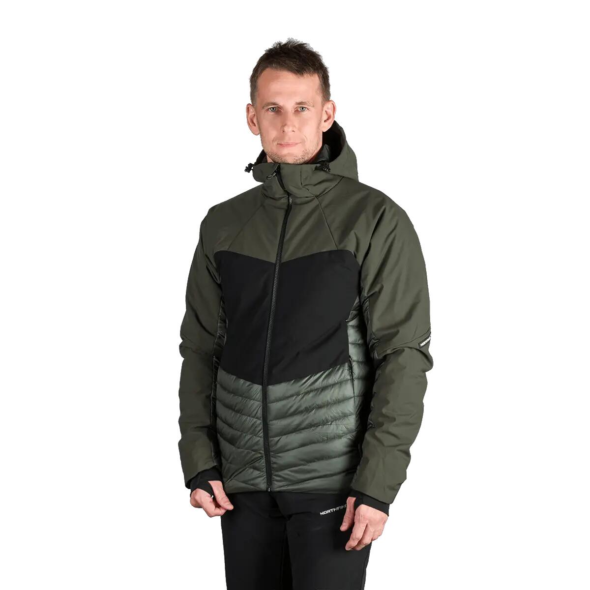 Pánská outdoorová softshellová hybridní bunda s kapucí EMERYK 5/12