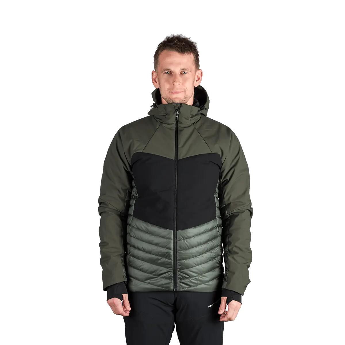 Pánská outdoorová softshellová hybridní bunda s kapucí EMERYK 2/12