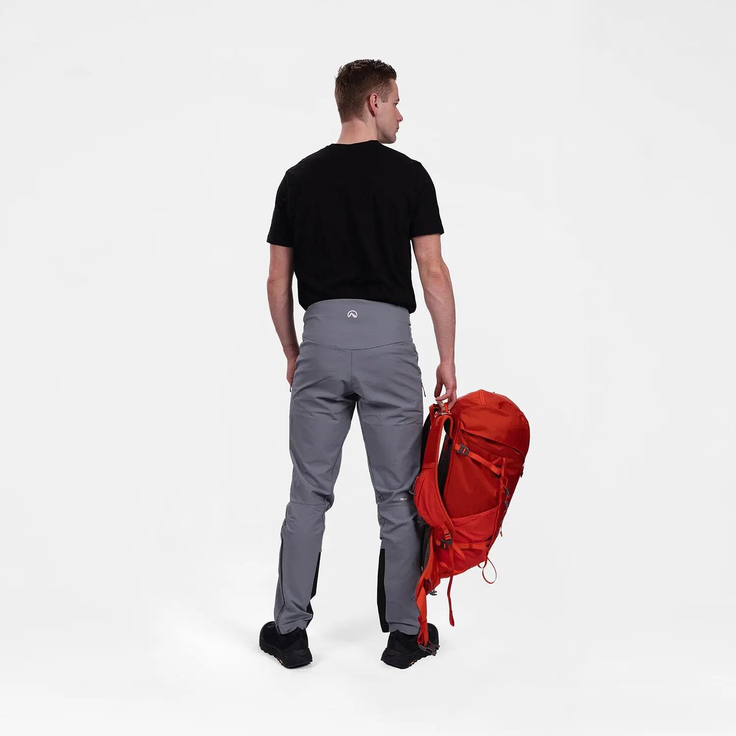 SHERMAN pánské softshellové kalhoty na turistiku a trekking 3/4