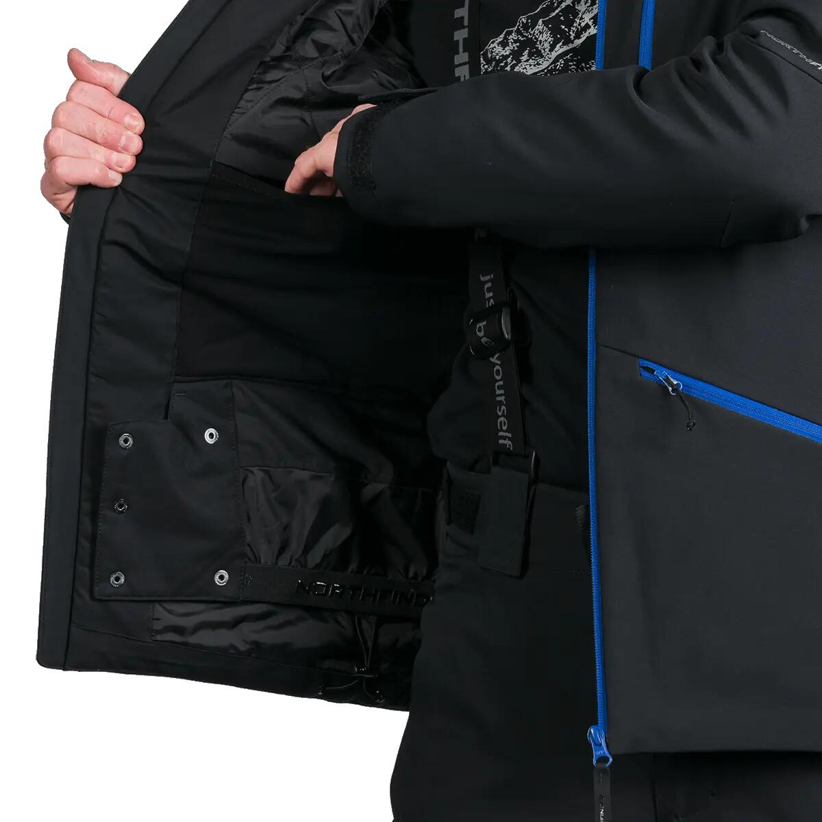 Pánská lyžařská softshellová zateplená bunda ALPHONSE 15/15