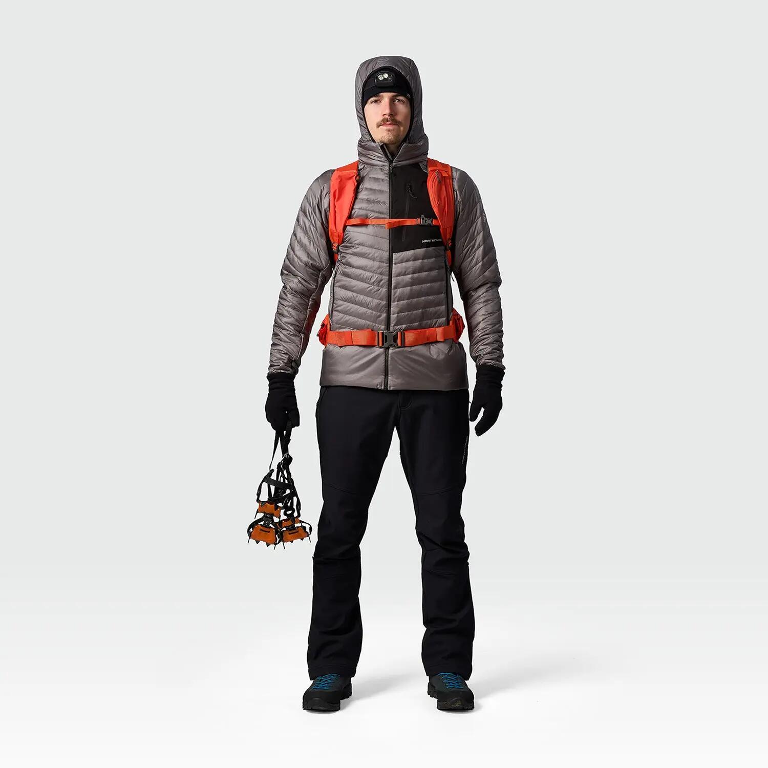 Pánská lehká zateplená outdoorová bunda 2/8