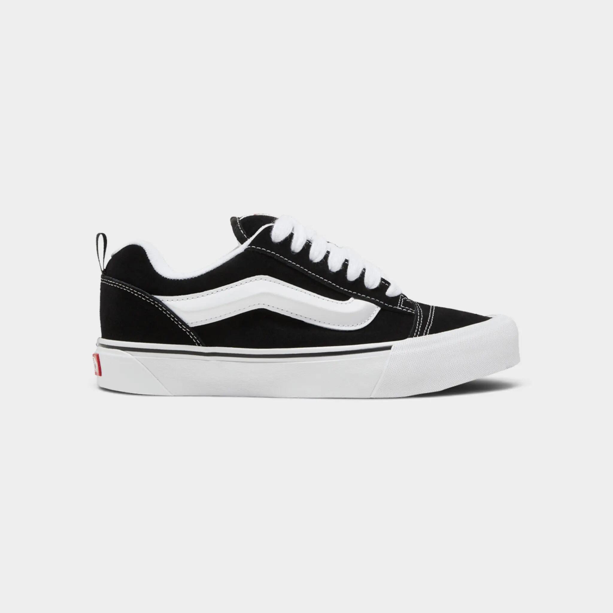 Vans Knu Skool Black White 1/2