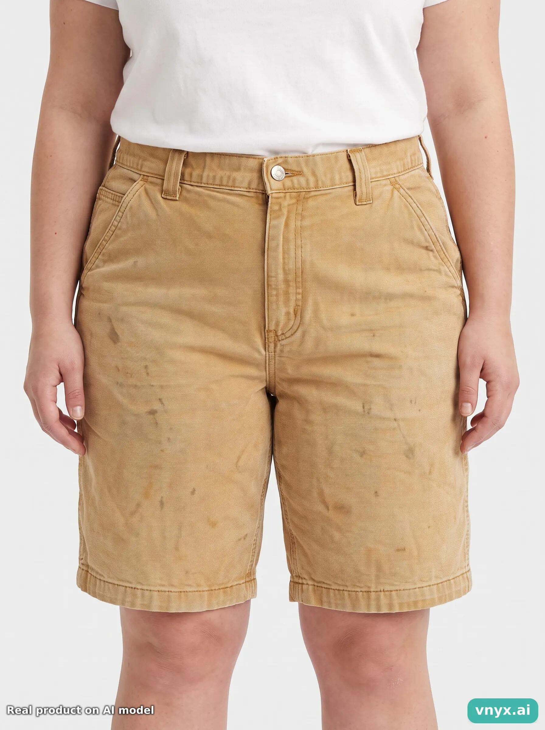Second Life - Vintage Carhartt Brown Shorts Women W34 6/6