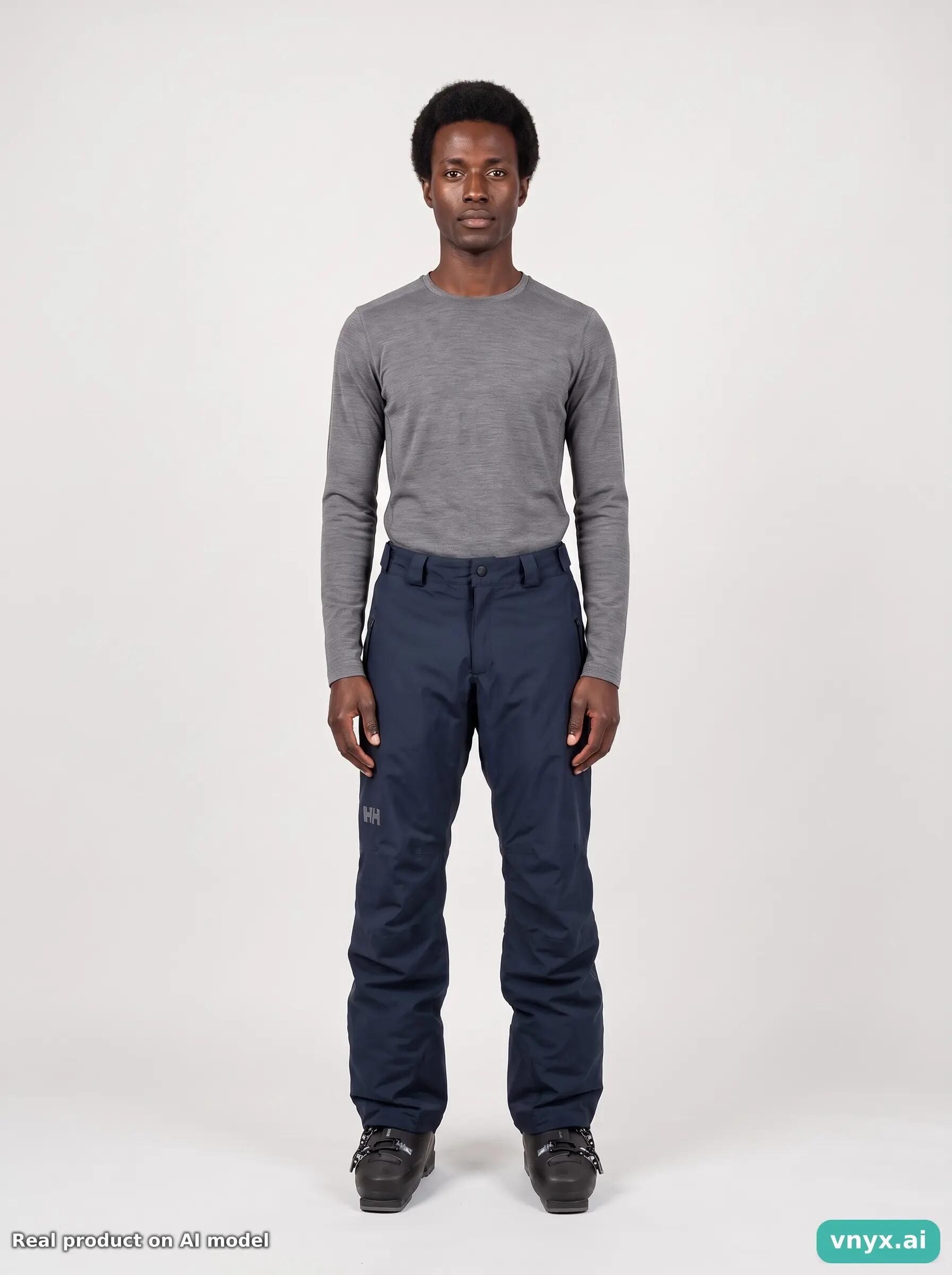 Second Life - Vintage Helly Hansen Dark Blue Trousers Men W34 6/6