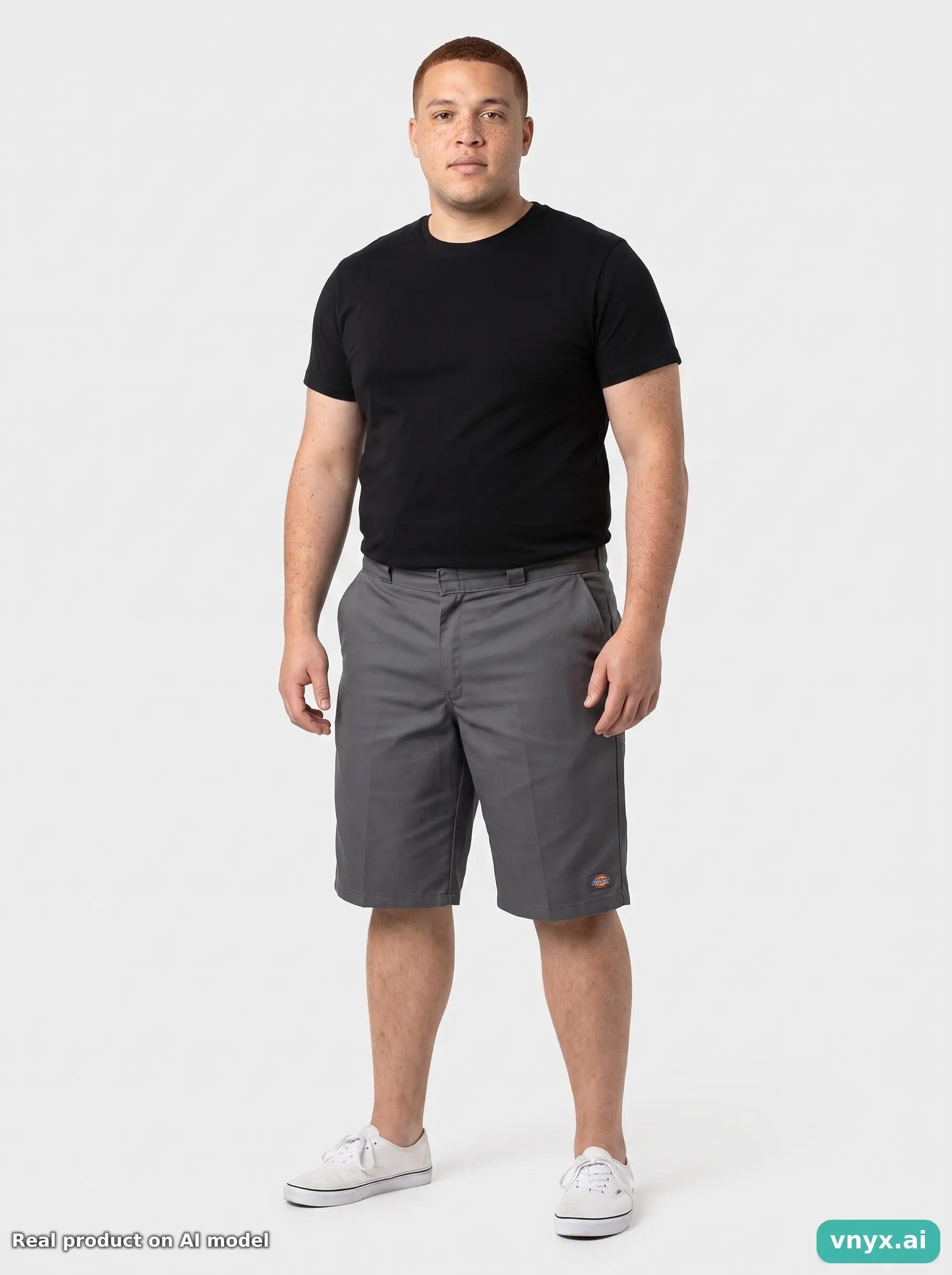 Second Life - Vintage Dickies Grey Shorts Men W38 5/6
