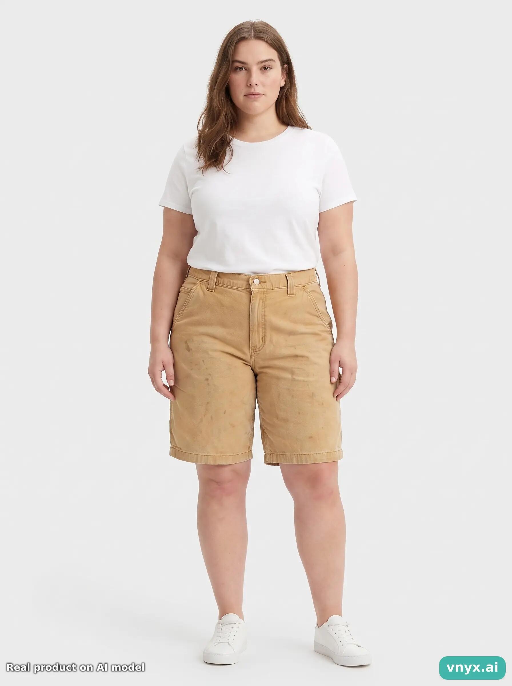 Second Life - Vintage Carhartt Brown Shorts Women W34 5/6