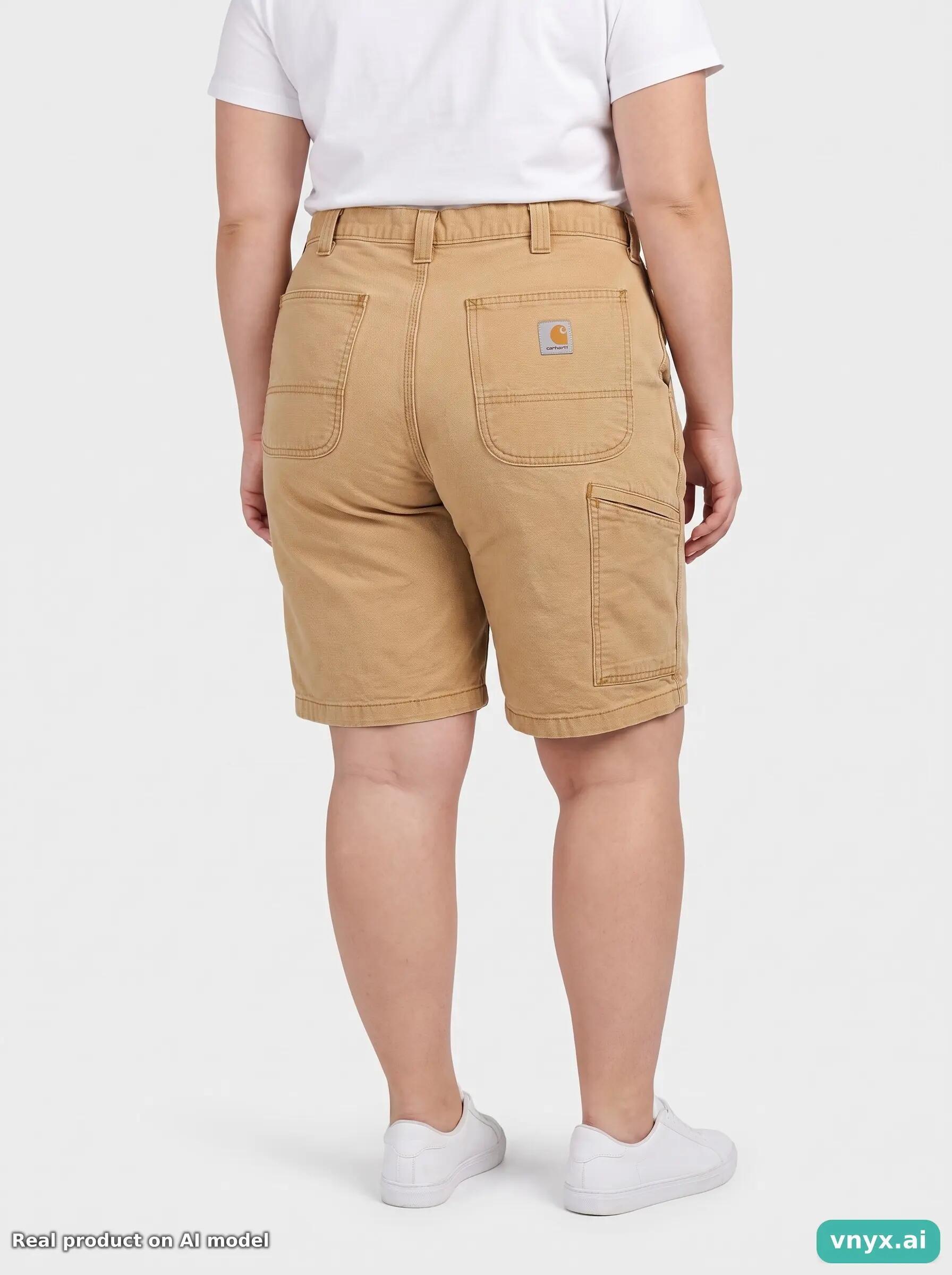 Second Life - Vintage Carhartt Brown Shorts Women W34 4/6