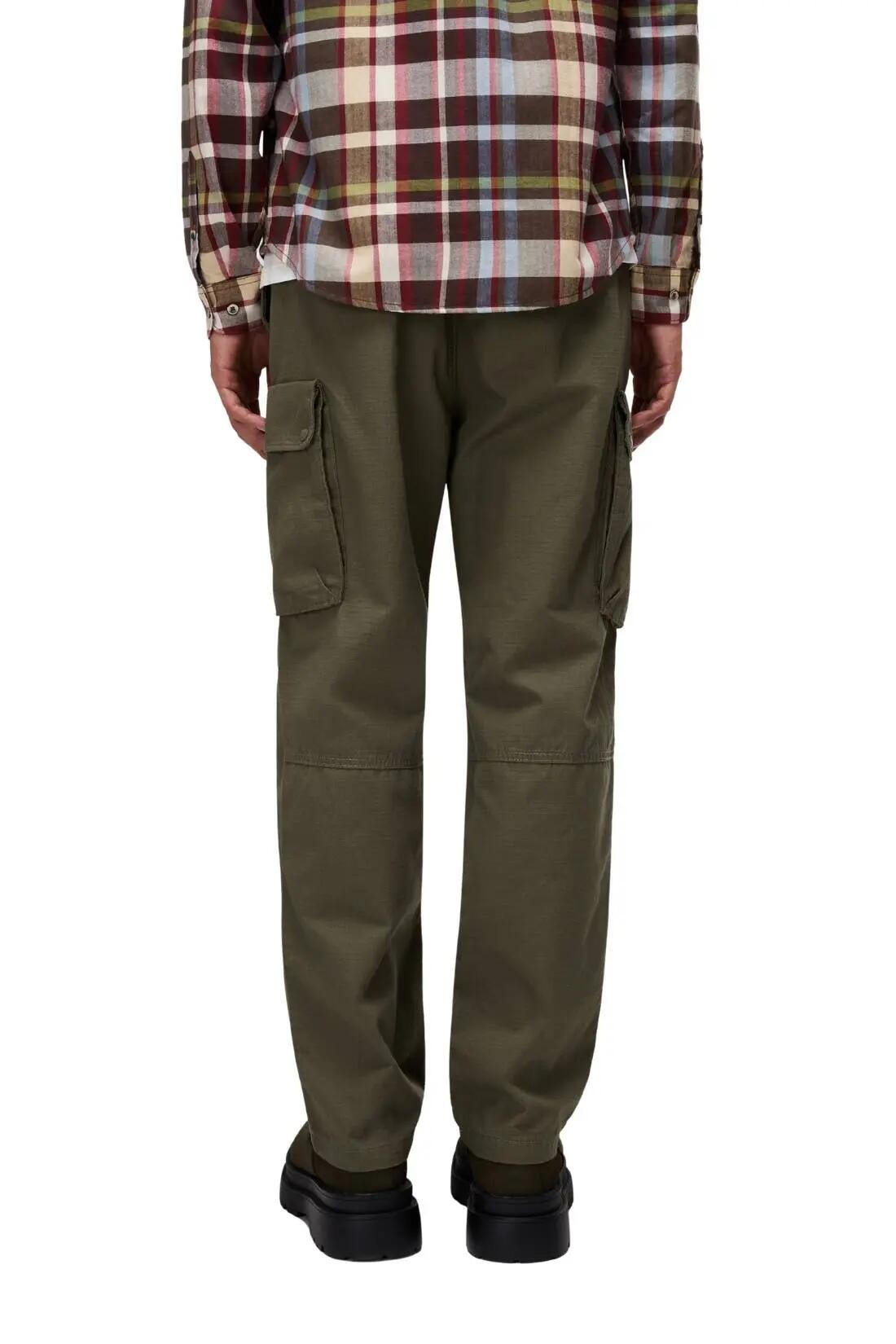 Cargo broek - heren - 6 zakken - Tures - legergroen 4/4
