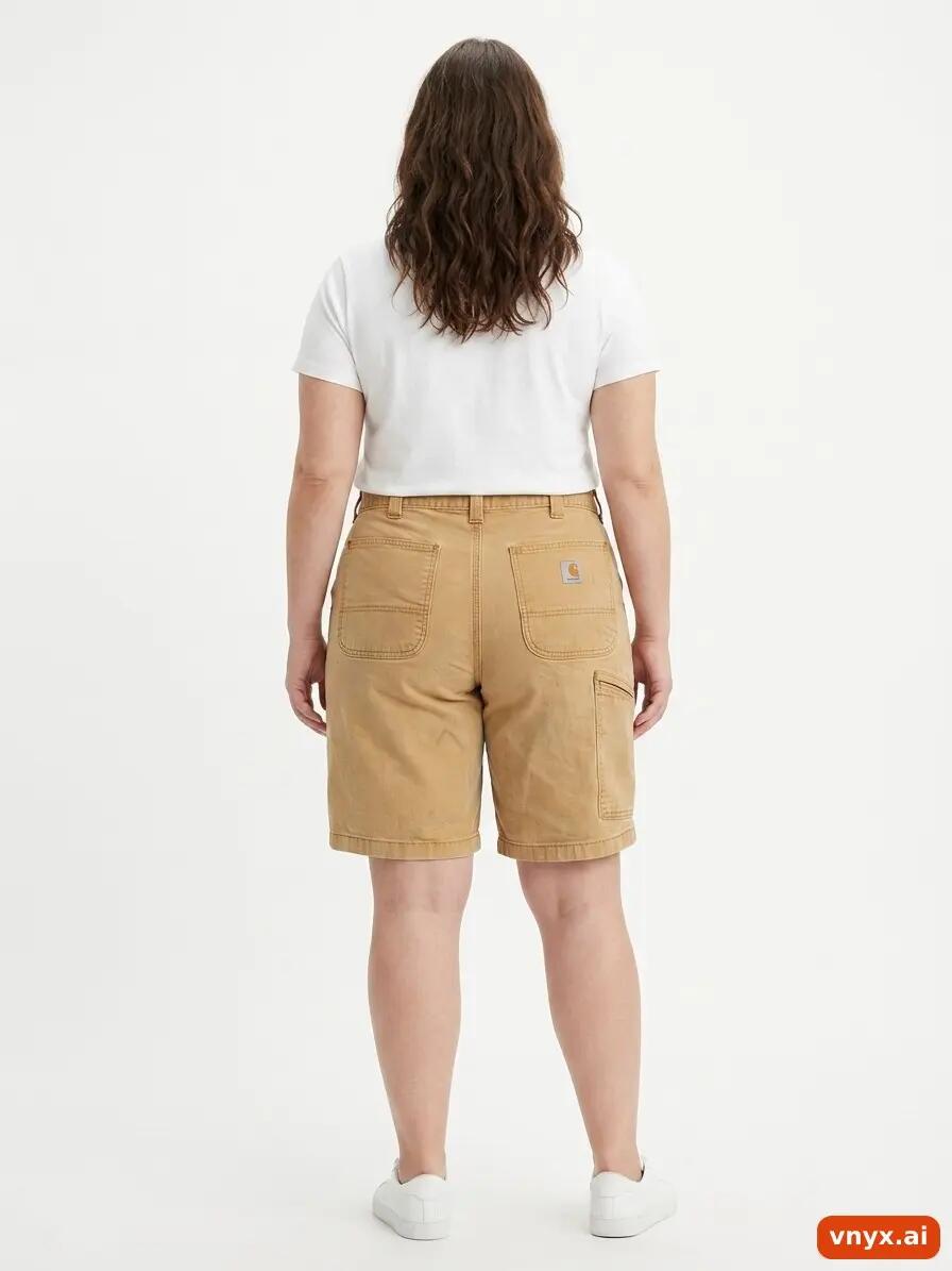 Second Life - Vintage Carhartt Brown Shorts Women W34 3/6
