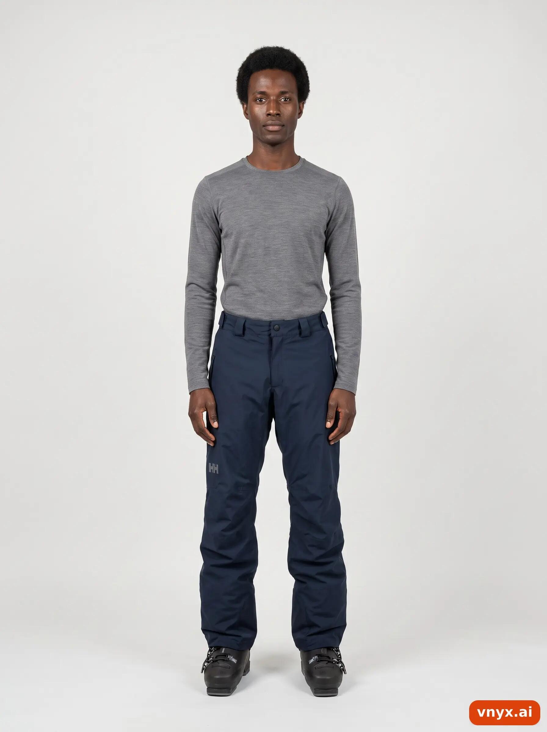 Second Life - Vintage Helly Hansen Dark Blue Trousers Men W34 3/6