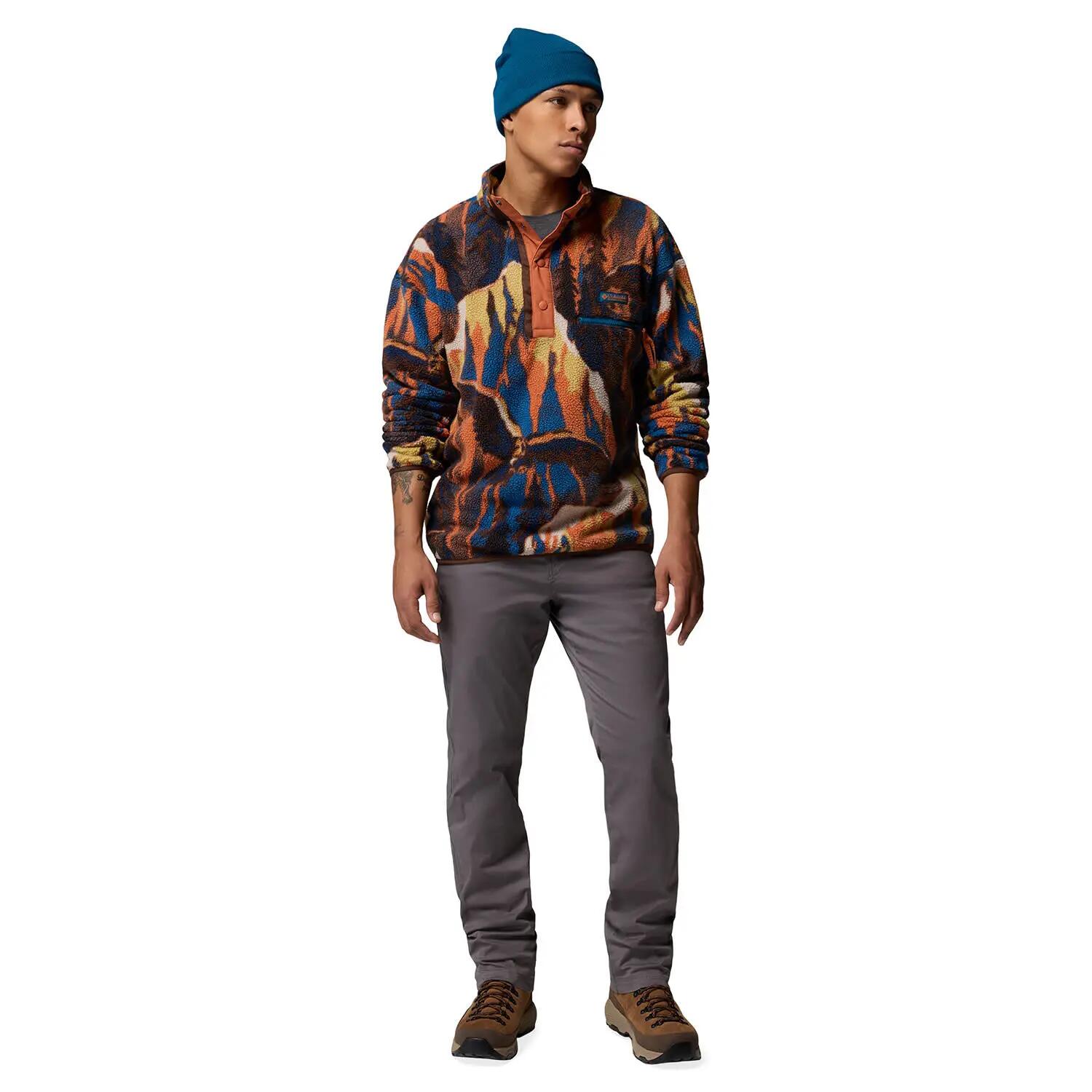 Chaqueta polar Montaña Hombre - COLUMBIA Helvetia™ II Printed Half Snap Fleece 4/6