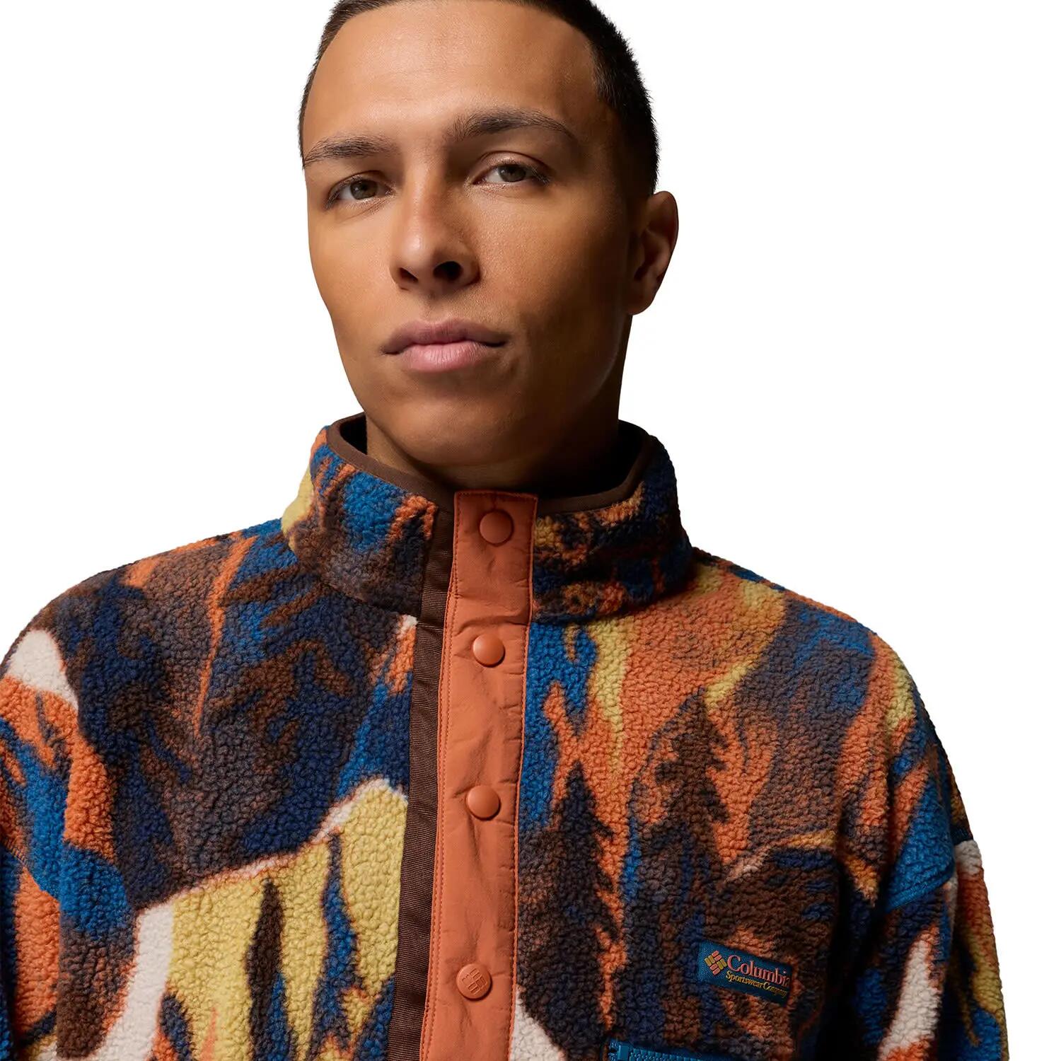 Chaqueta polar Montaña Hombre - COLUMBIA Helvetia™ II Printed Half Snap Fleece 3/6