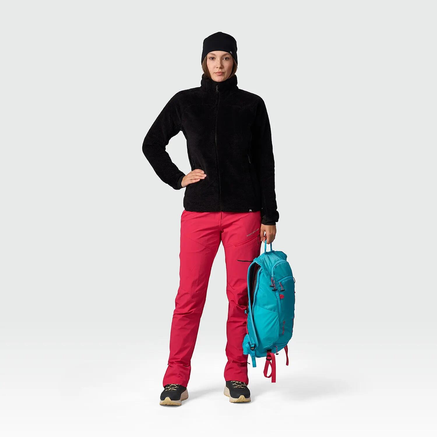 MARIANELA – dámský outdoorový sherpa fleece svetr, střední vrstva 2/6