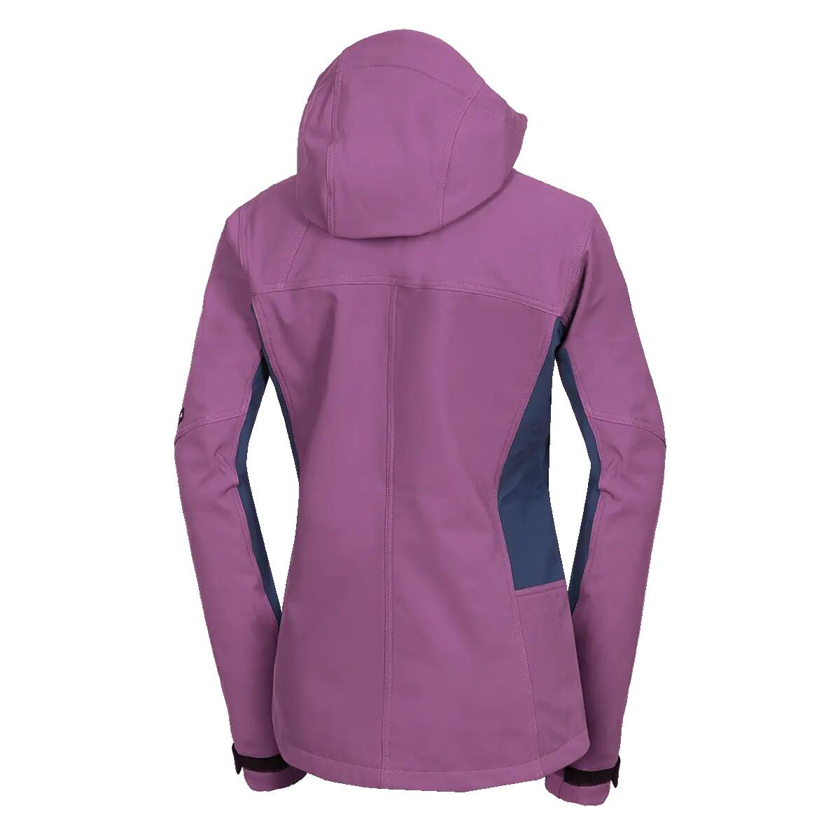 Dámská outdoorová softshellová bunda s kapucí 3L CHANDRA 10/12