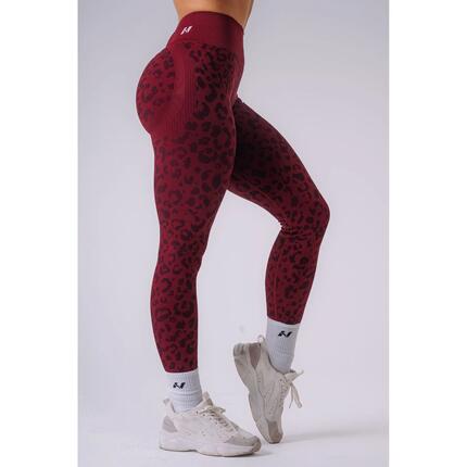Push-Up Kompressionsleggings mit Leopardenmuster PRIMAL 849 BLUE LEOPARD
