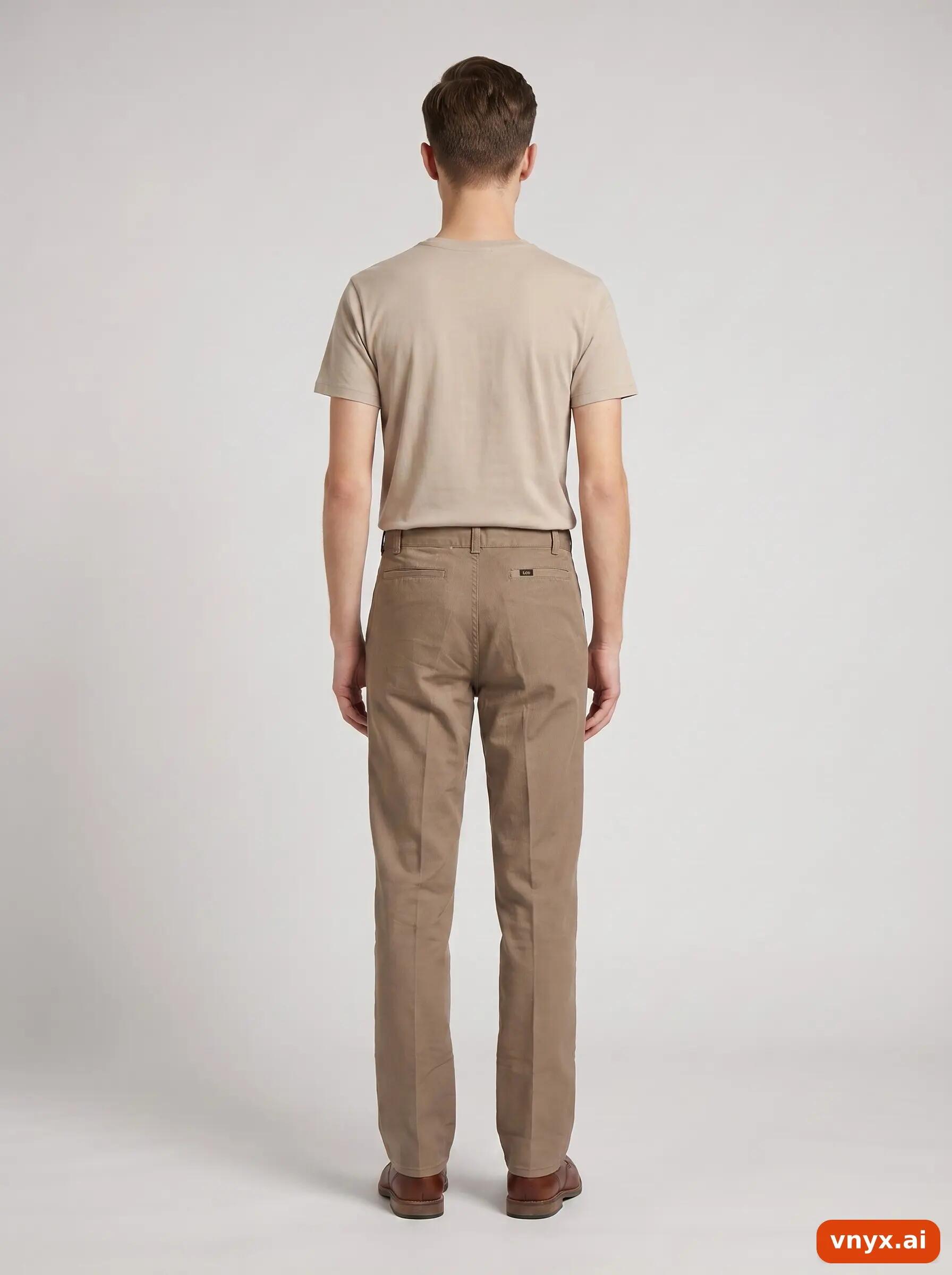 Second Life - Vintage Lee Beige Jeans Men W25 L36 4/6