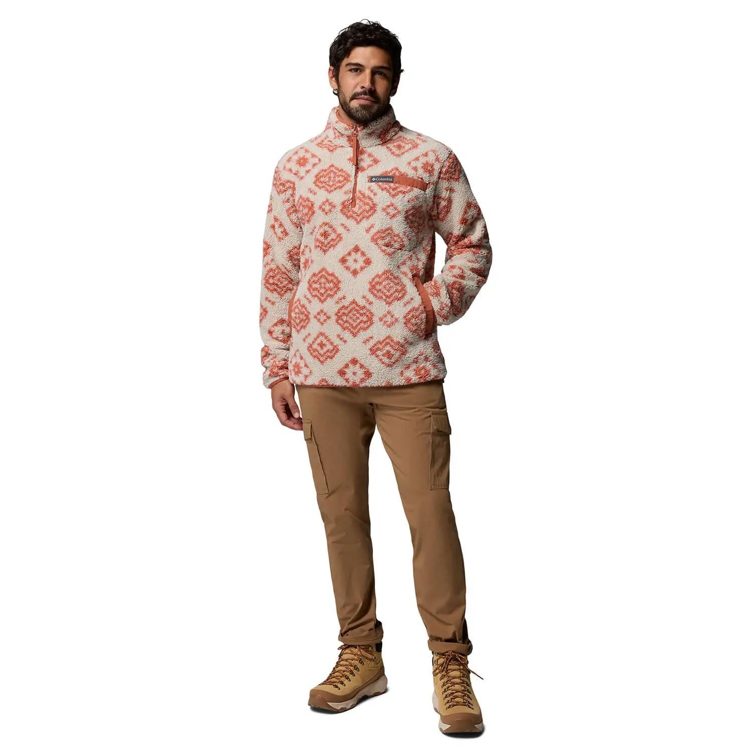 Chaqueta polar Montaña Hombre - COLUMBIA Rugged Ridge™ High Pile Half Zip - Dar 5/5