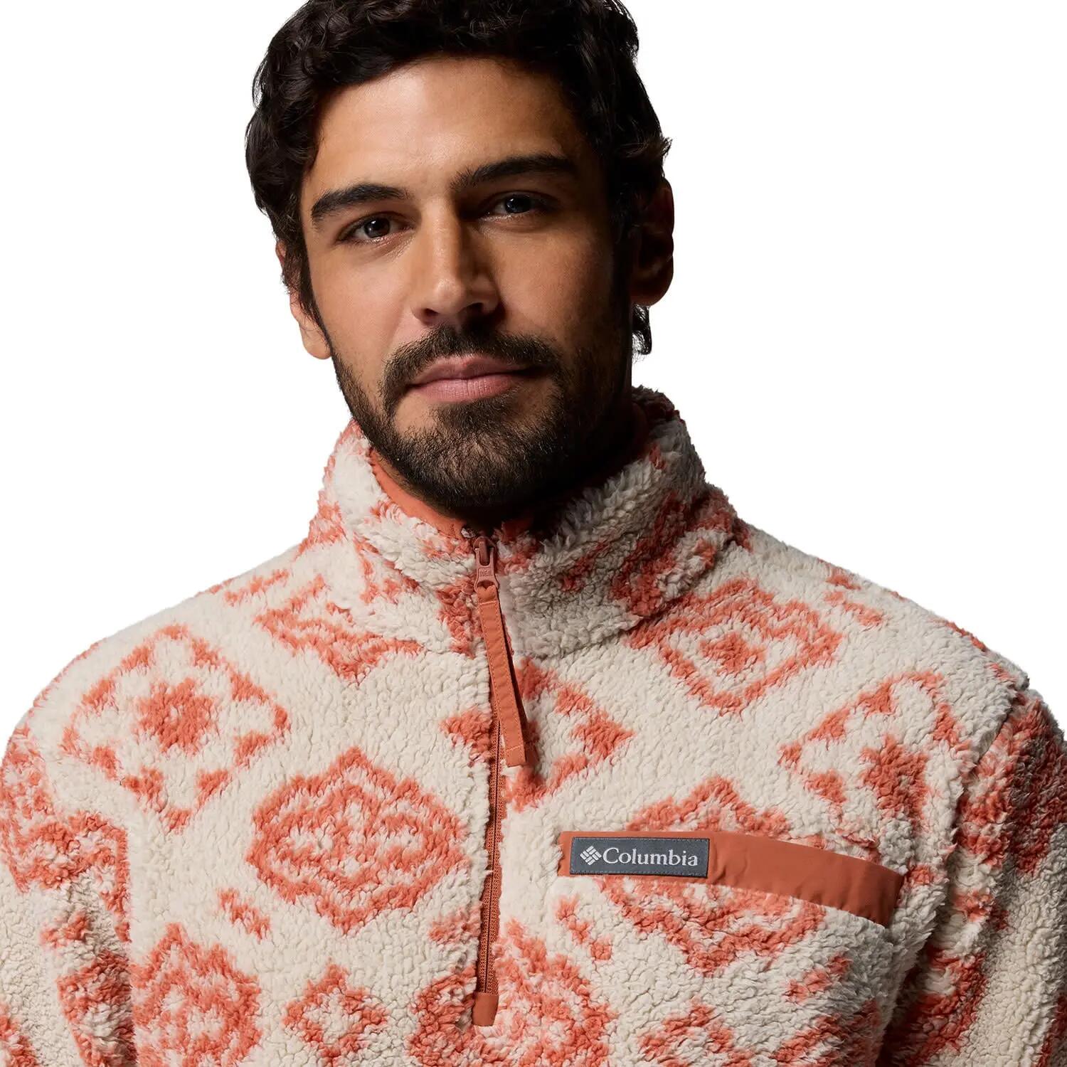 Chaqueta polar Montaña Hombre - COLUMBIA Rugged Ridge™ High Pile Half Zip - Dar 4/5