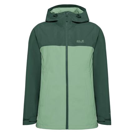 Funktionsjacke atmungsaktiv wasser- und winddicht Damen - Moonrise 2 3in1
